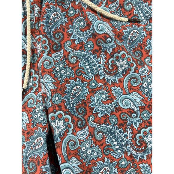 NEW Fair Harbor Men's Paisley Astos Anchor Swim Trunk Shorts size 3x 6" - Picture 3 of 7